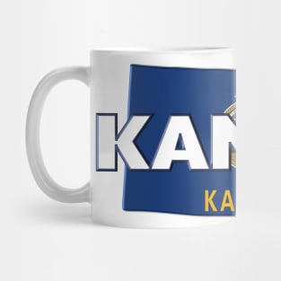 Kansas Colored State Mug